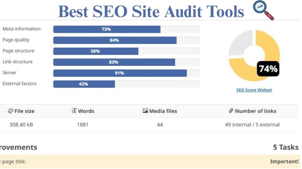 Best SEO Site Audit Tools